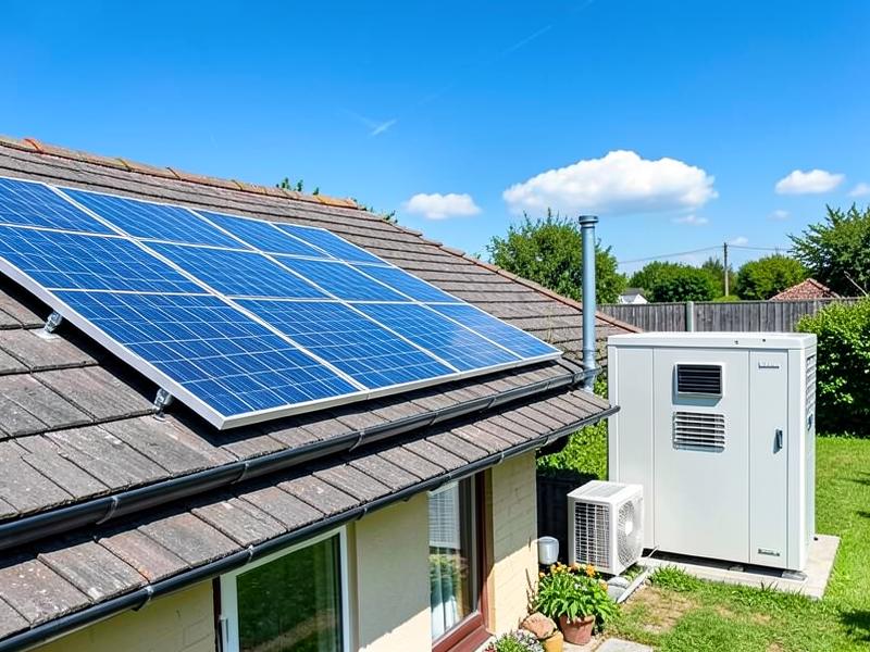Zonneboiler & warmtepomp